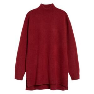 NWT Nordstrom Halogen Wool & Cashmere Turtleneck Sweater Size XSP